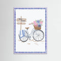 Bicycle at beach Poster – poster och konsttryck