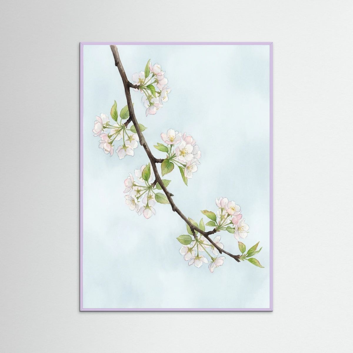 Lilac Wood Blossoms Serenity