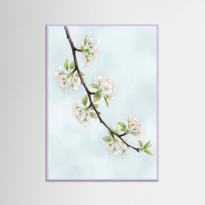 Lilac Wood Blossoms Serenity