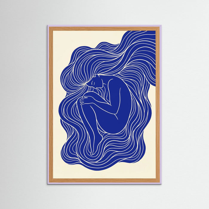 Lilac Wood Blue Embrace 1