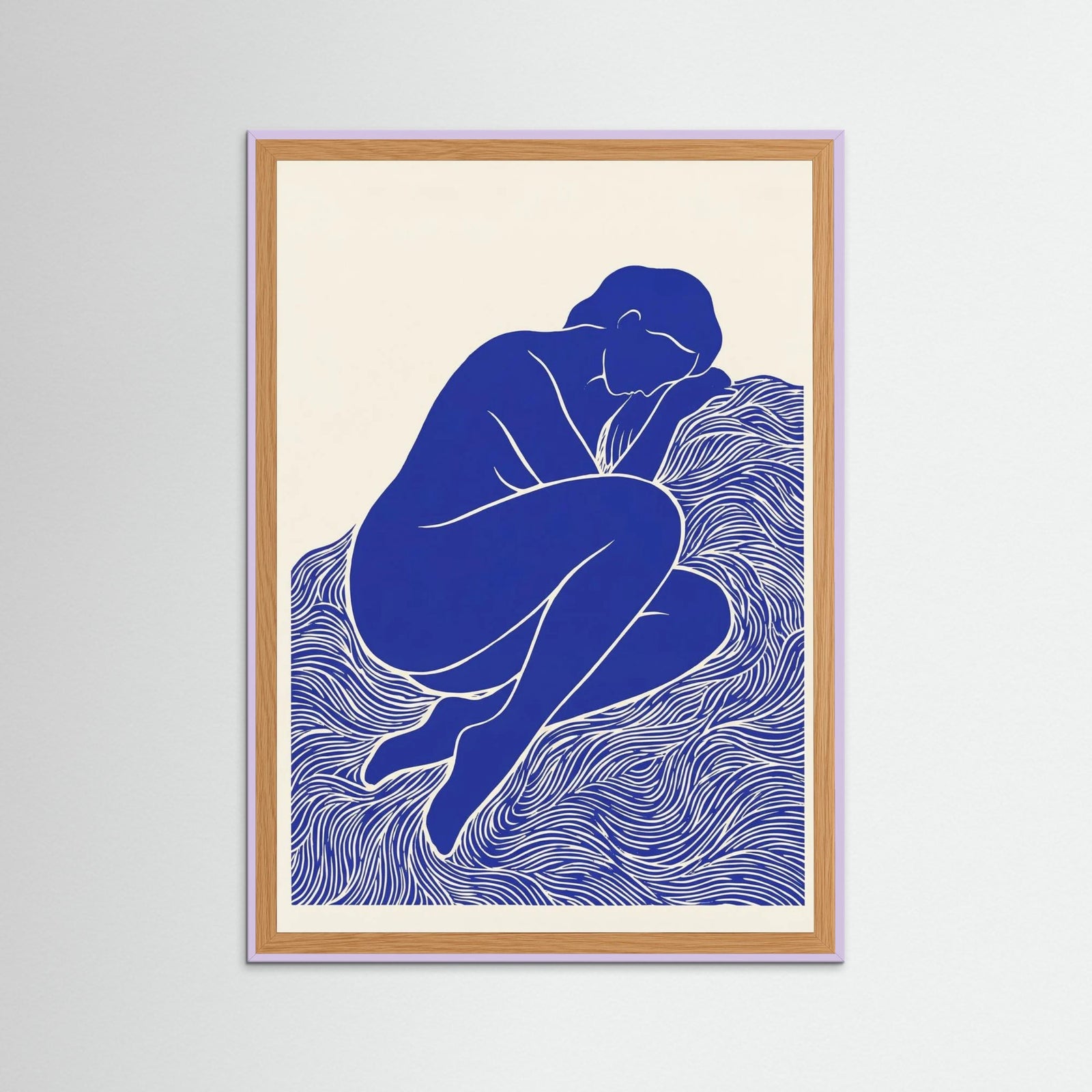 Lilac Wood Blue Embrace