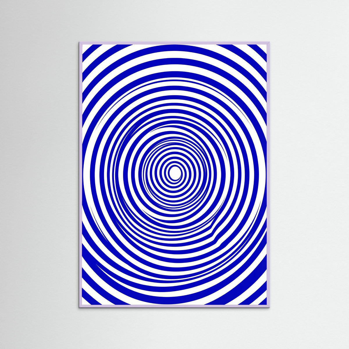 Lilac Wood Blue Wave Bauhaus