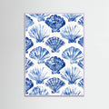 Blueshellpattern Poster – Poster und Kunstdruck