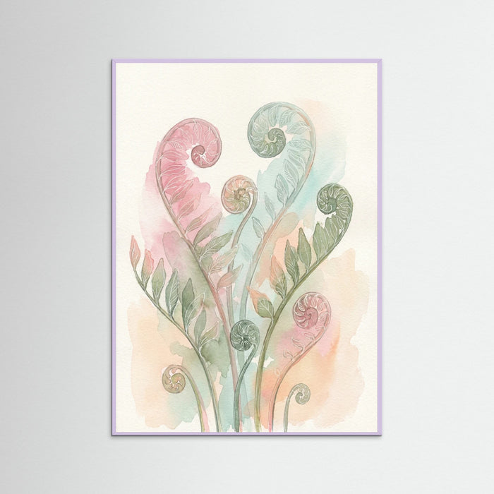 Lilac Wood Blushing Blooms