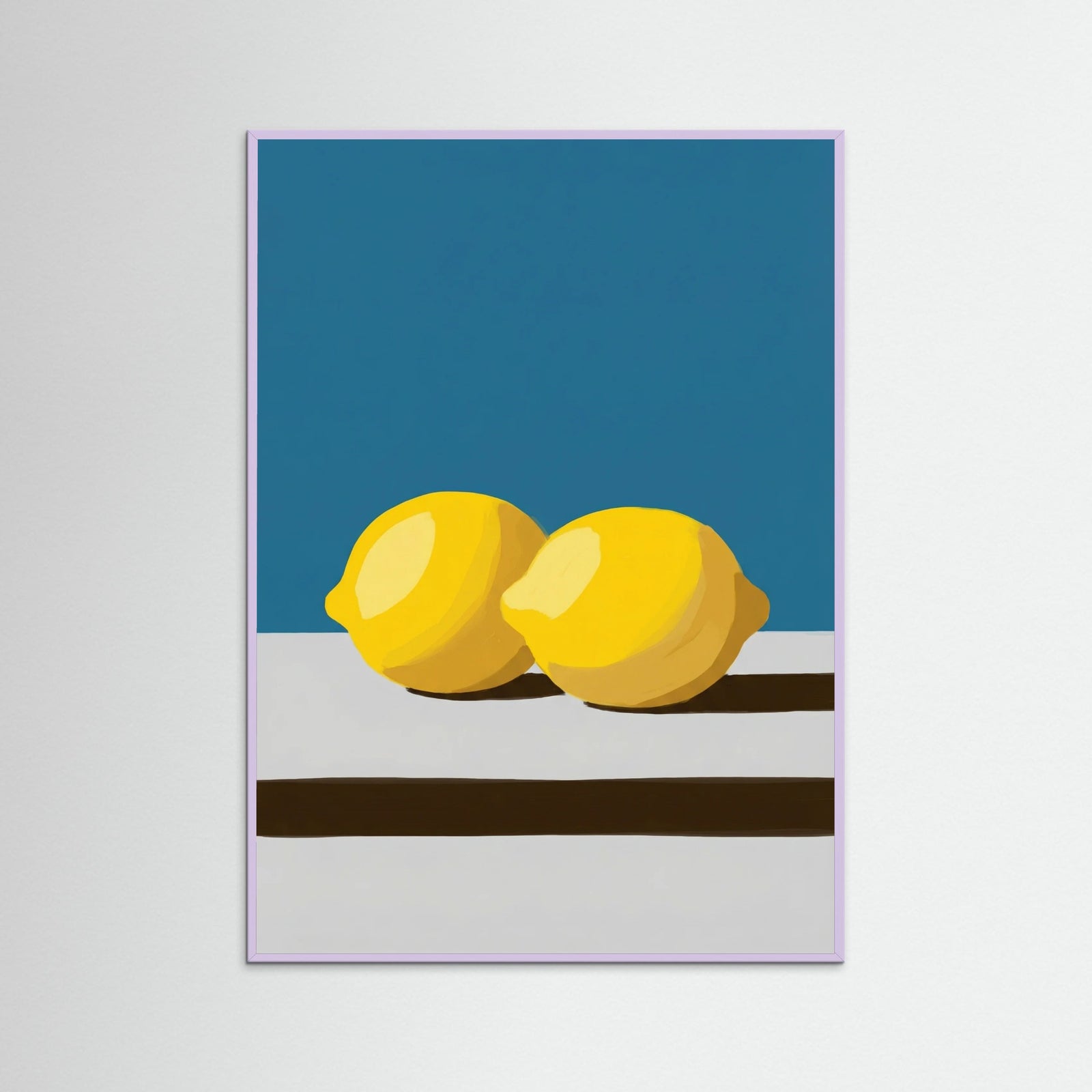 Lilac Wood Bold Still Life