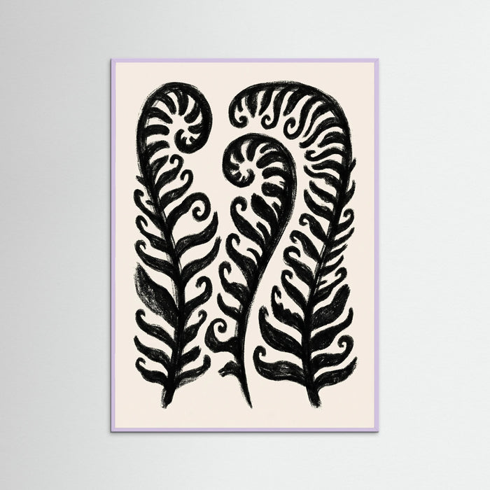 Lilac Wood Bold Vase Blooms