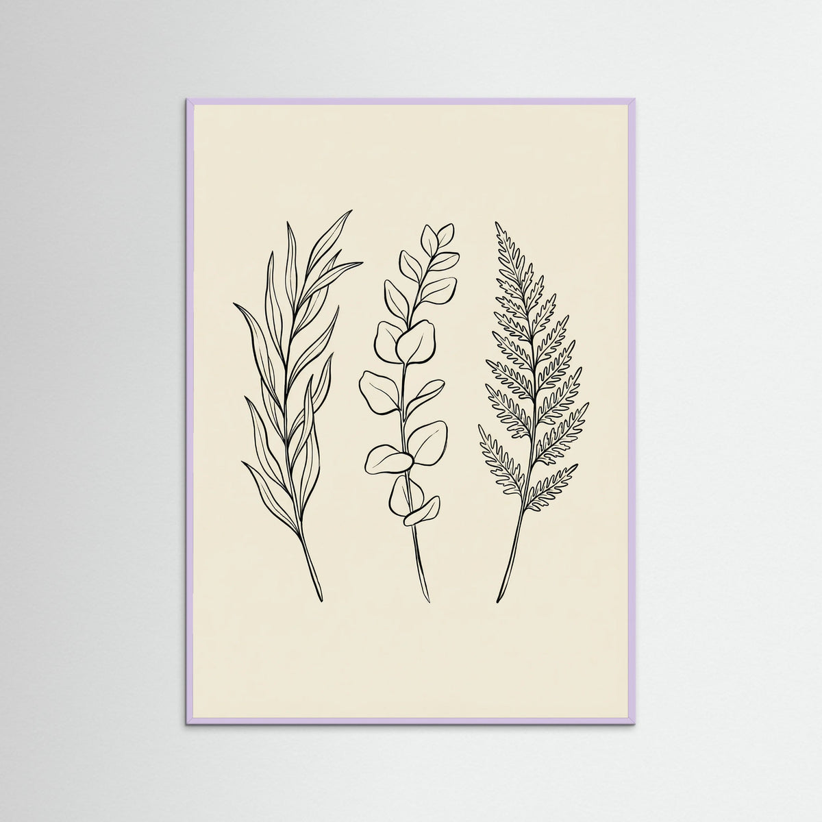 Lilac Wood Botanical Bloom