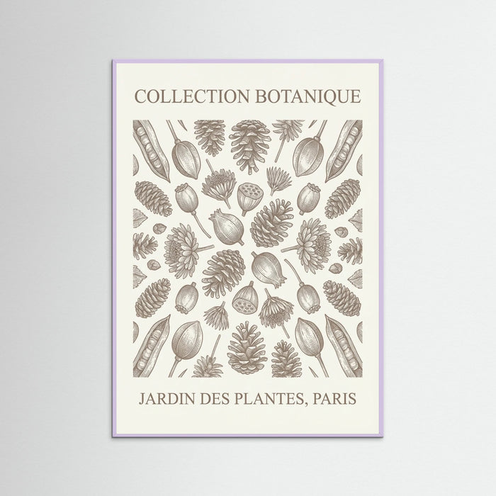 Lilac Wood Botanical Etchings