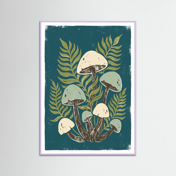 Lilac Wood Botanical Flow