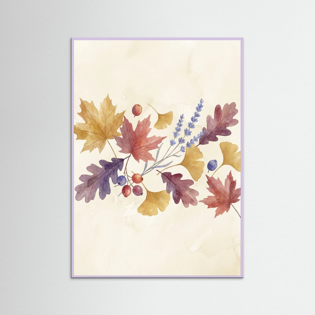 Lilac Wood Botanical Harmony