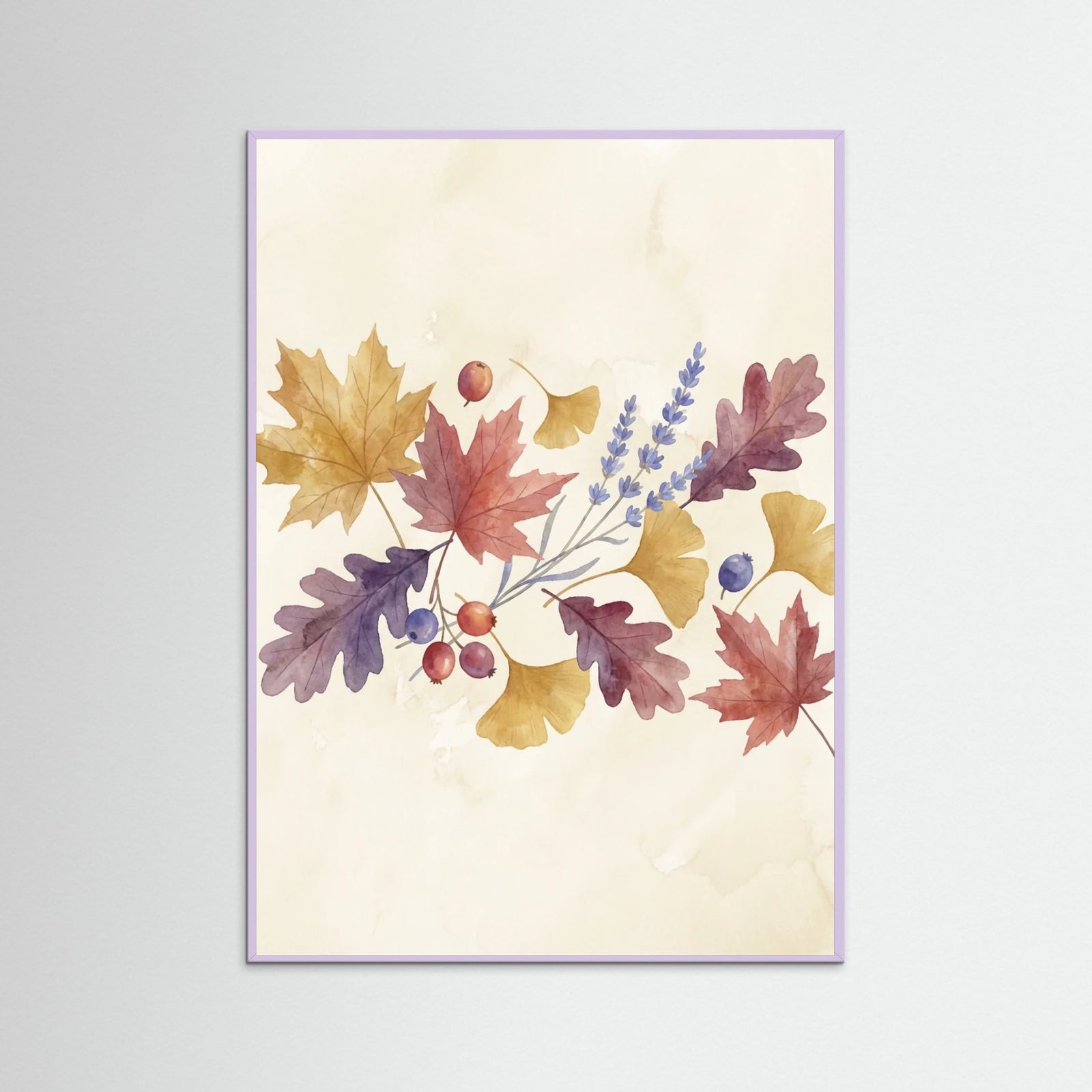 Lilac Wood Botanical Harmony