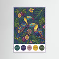 Lilac Wood Botanical Harmony