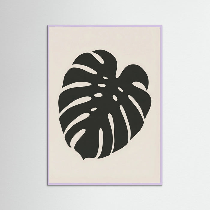Lilac Wood Botanical Silhouette