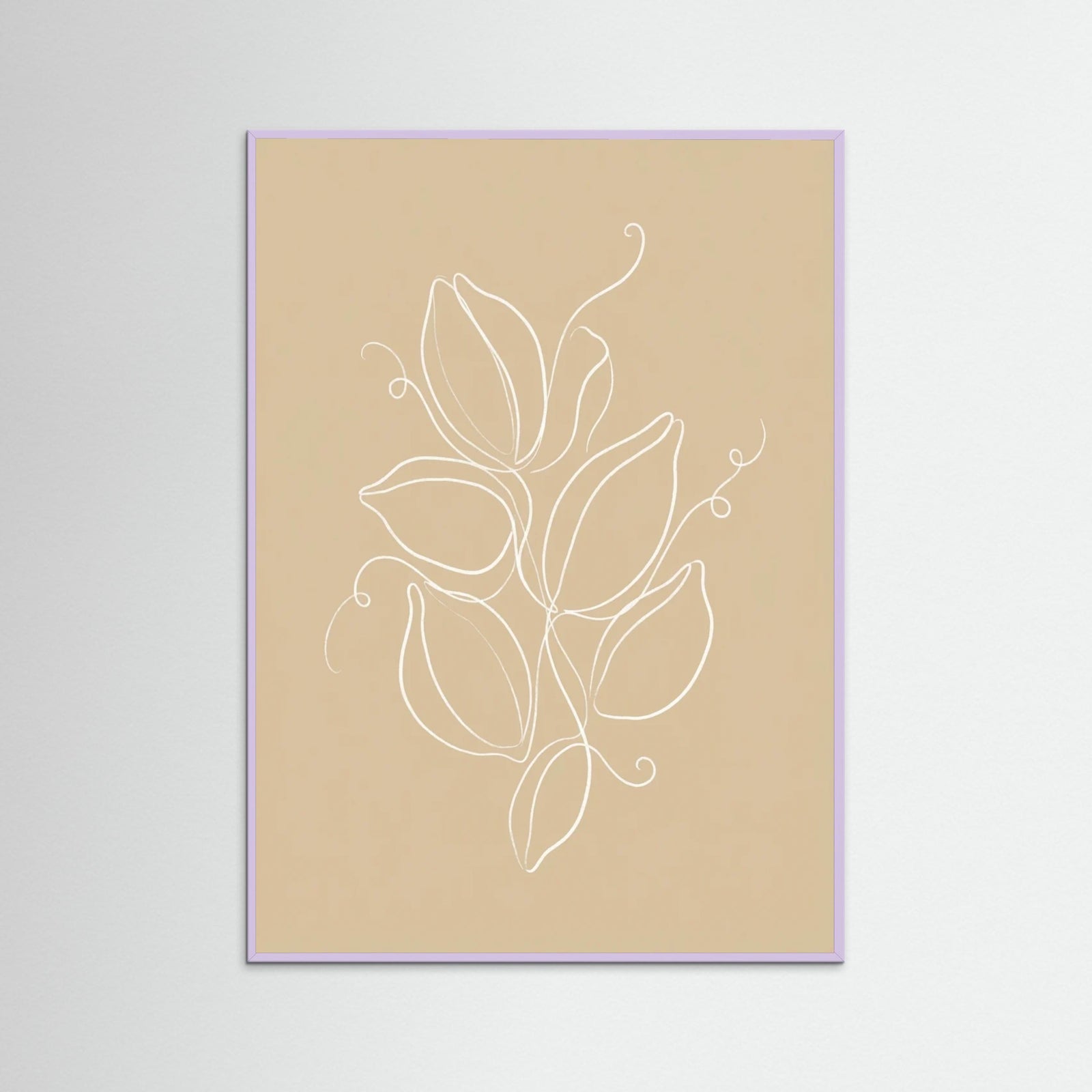 Lilac Wood Botanical Simplicity