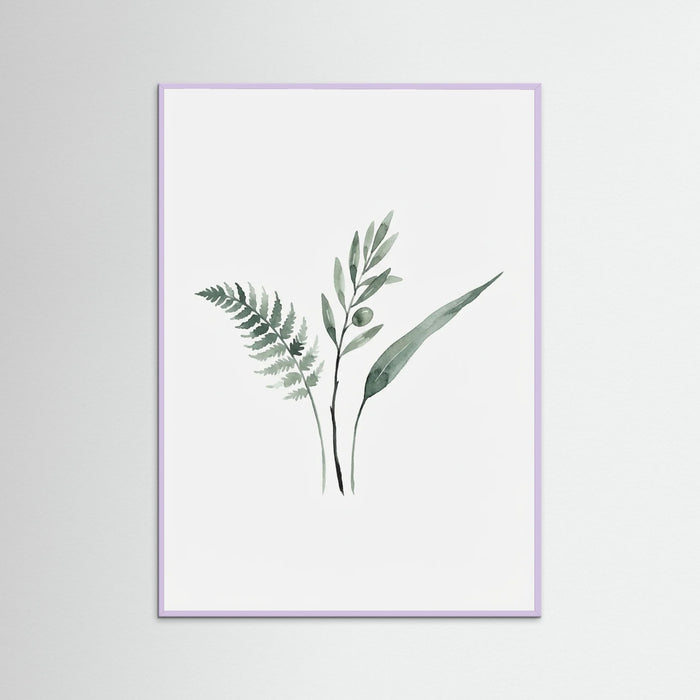 Lilac Wood Botanical Simplicity