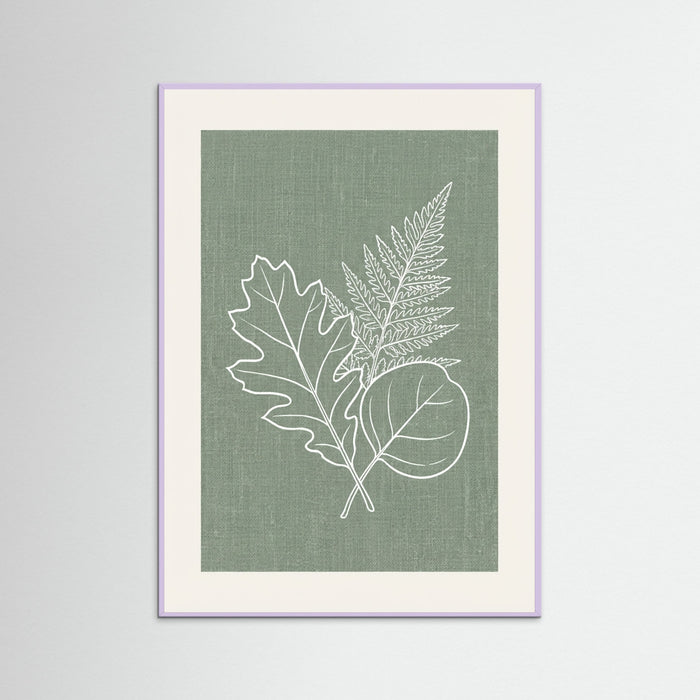 Lilac Wood Botanical Vessel