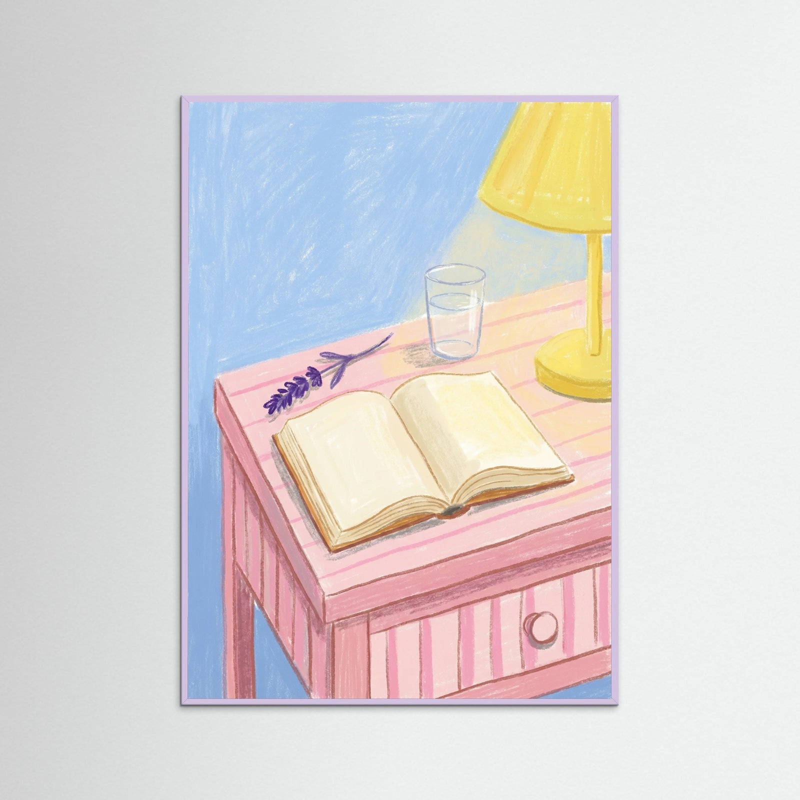 Lilac Wood Breakfast Table