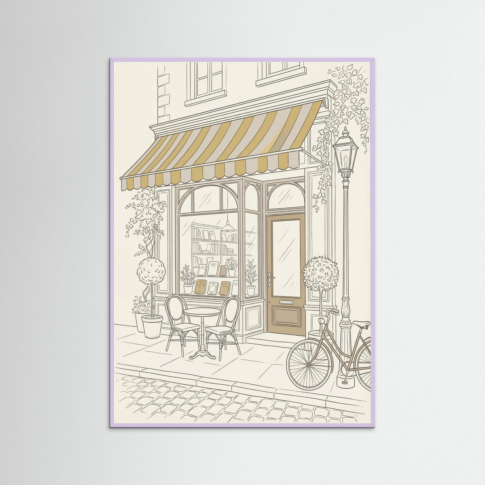 Lilac Wood Cafe Serenity Sketch