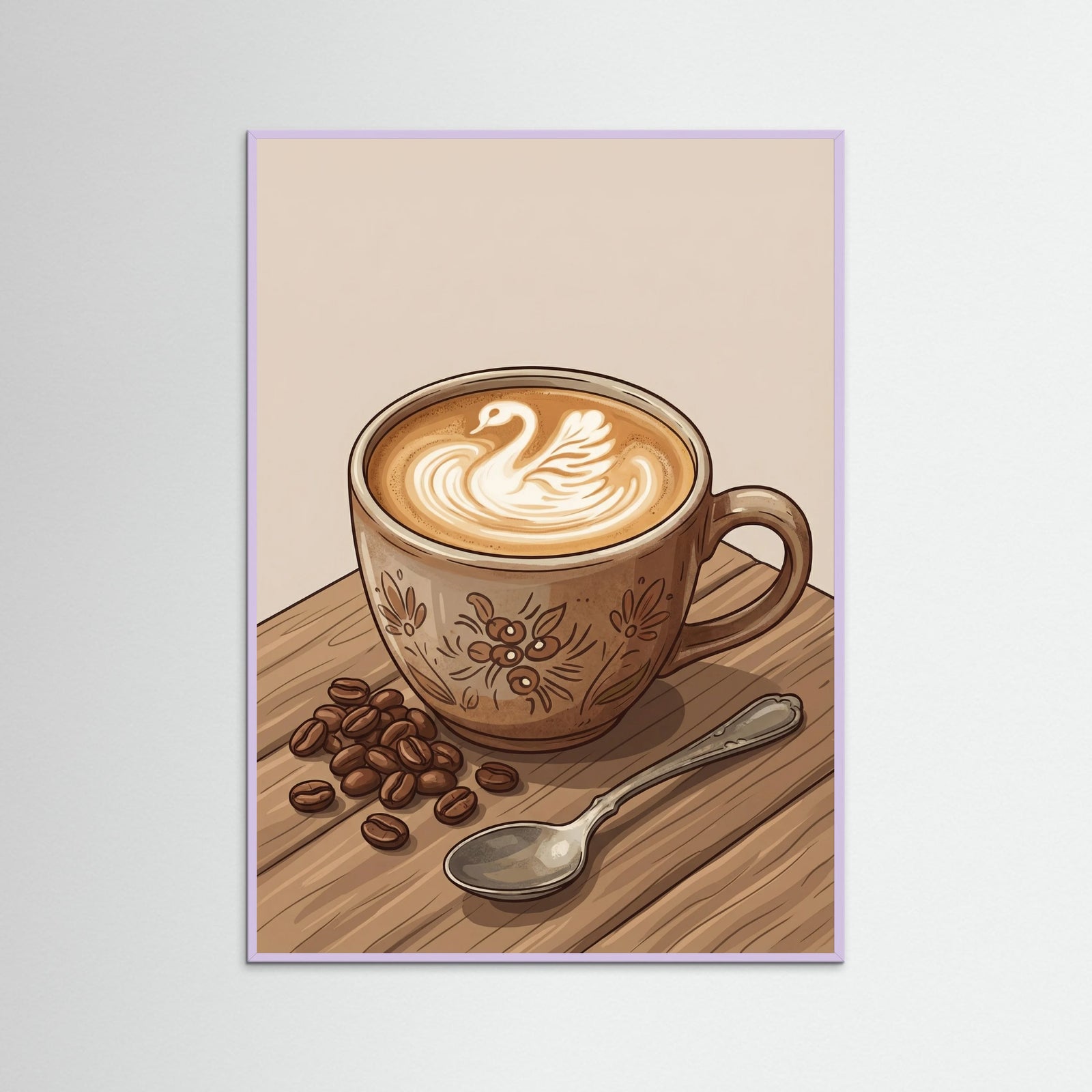 Lilac Wood Cappuccino Bliss
