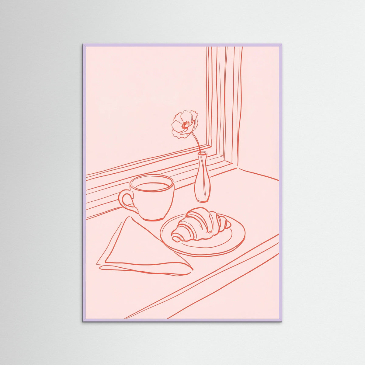 Lilac Wood Casual Moment