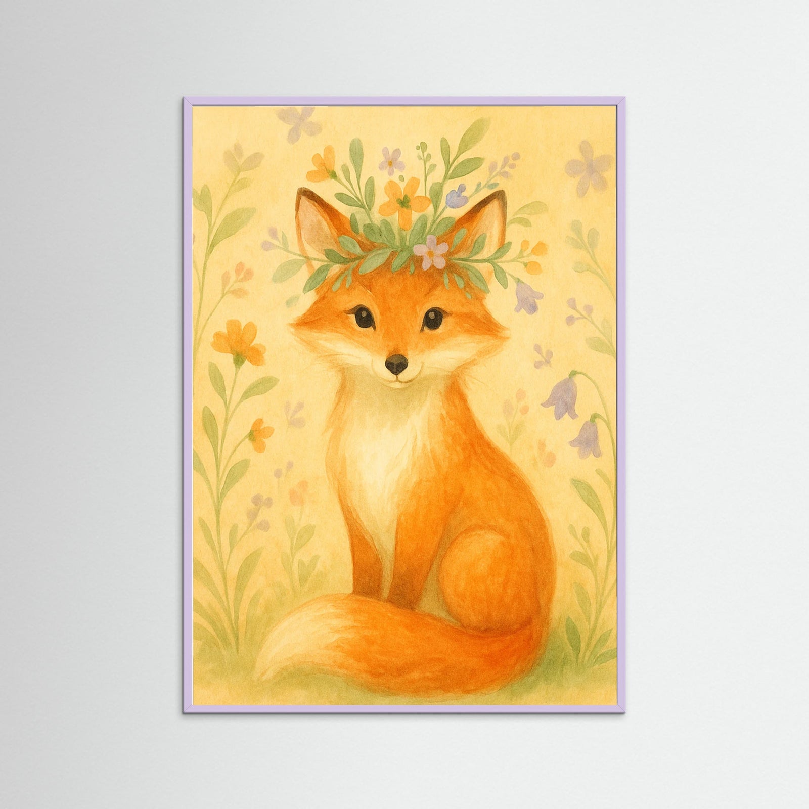 Lilac Wood Charming Fox