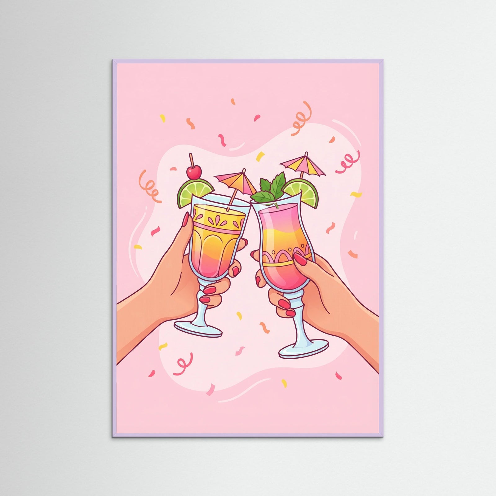 Lilac Wood Cheers to Fun