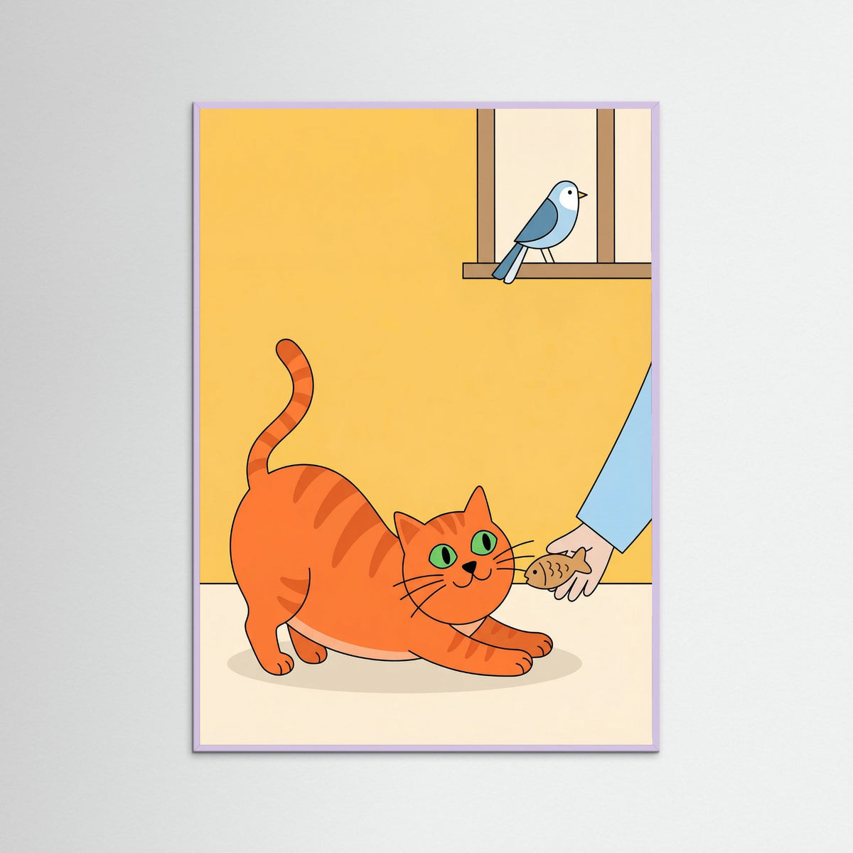 Lilac Wood Childish Pet Love