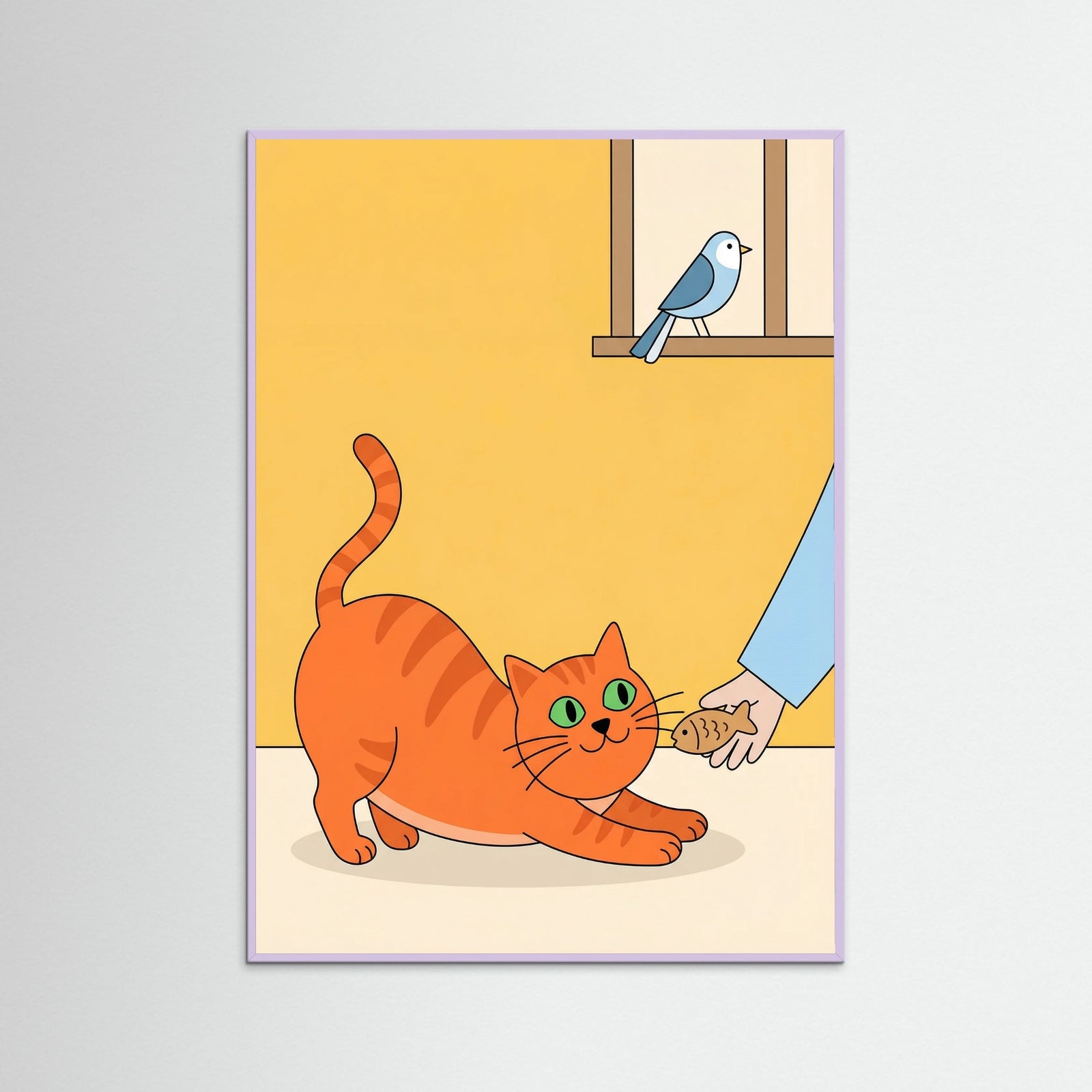 Lilac Wood Childish Pet Love