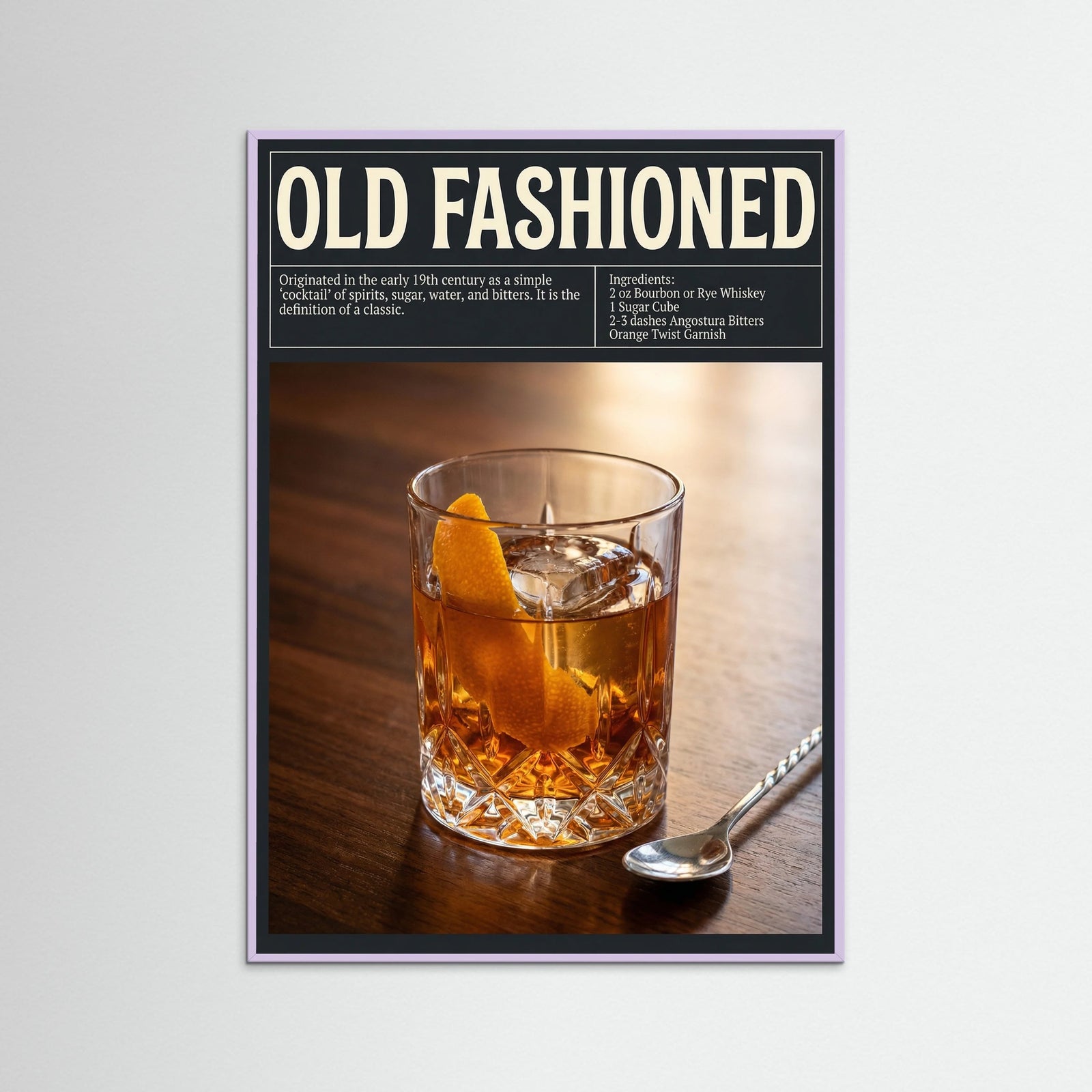 Lilac Wood Classic Negroni