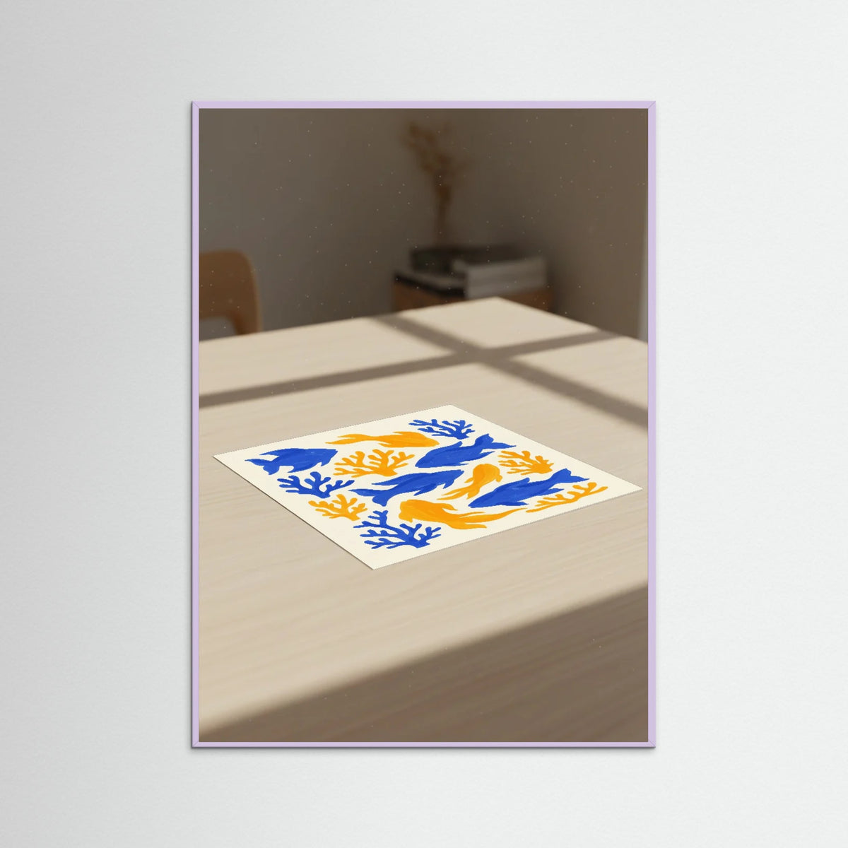 Lilac Wood Coastal Rhythms