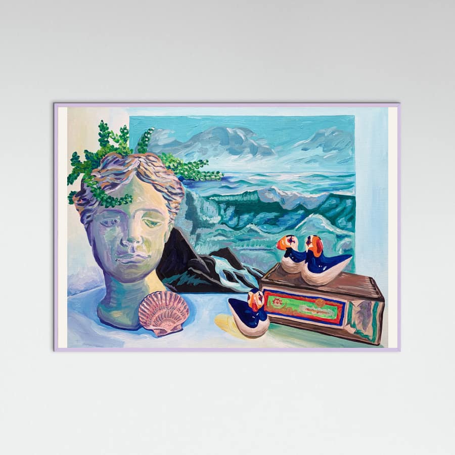 Coastal Still Life Poster – Poster und Kunstdruck