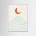 Lilac Wood Coastal Sunrise Serenity