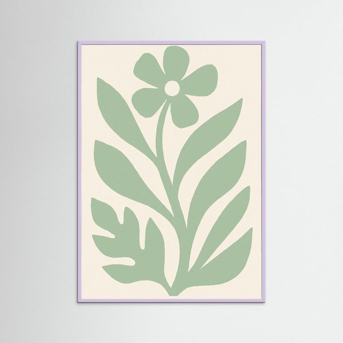 Lilac Wood Cobalt Cutout