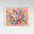 Lilac Wood Confetti Garden I Poster