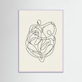 Lilac Wood Connected Faces