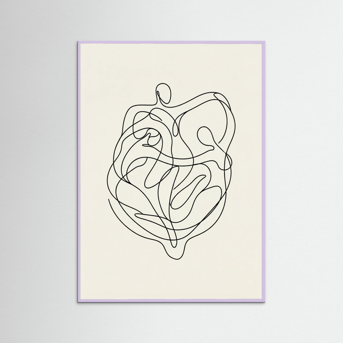 Lilac Wood Connected Faces