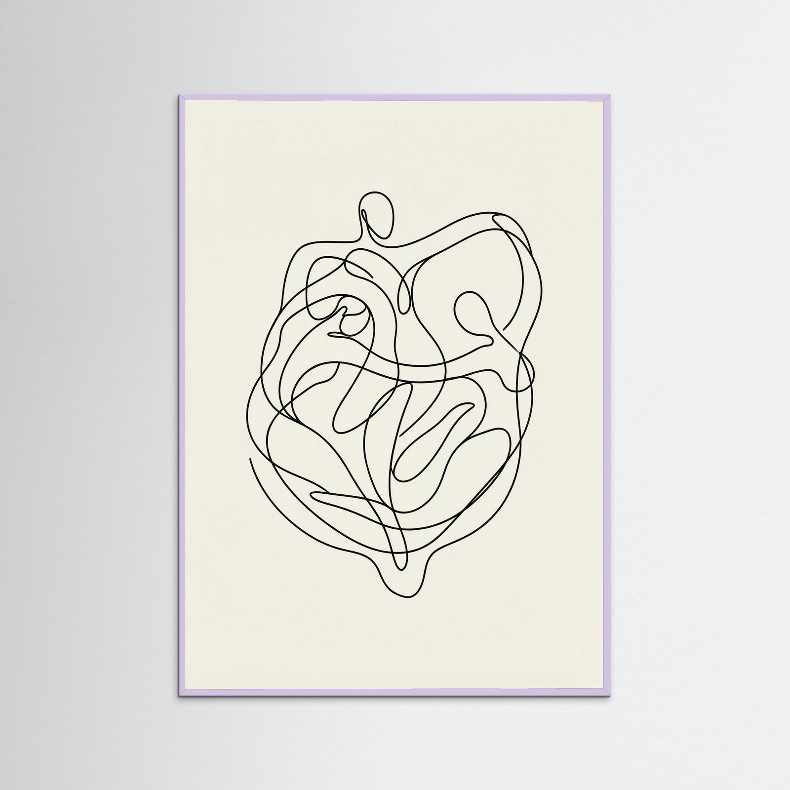 Lilac Wood Connected Faces