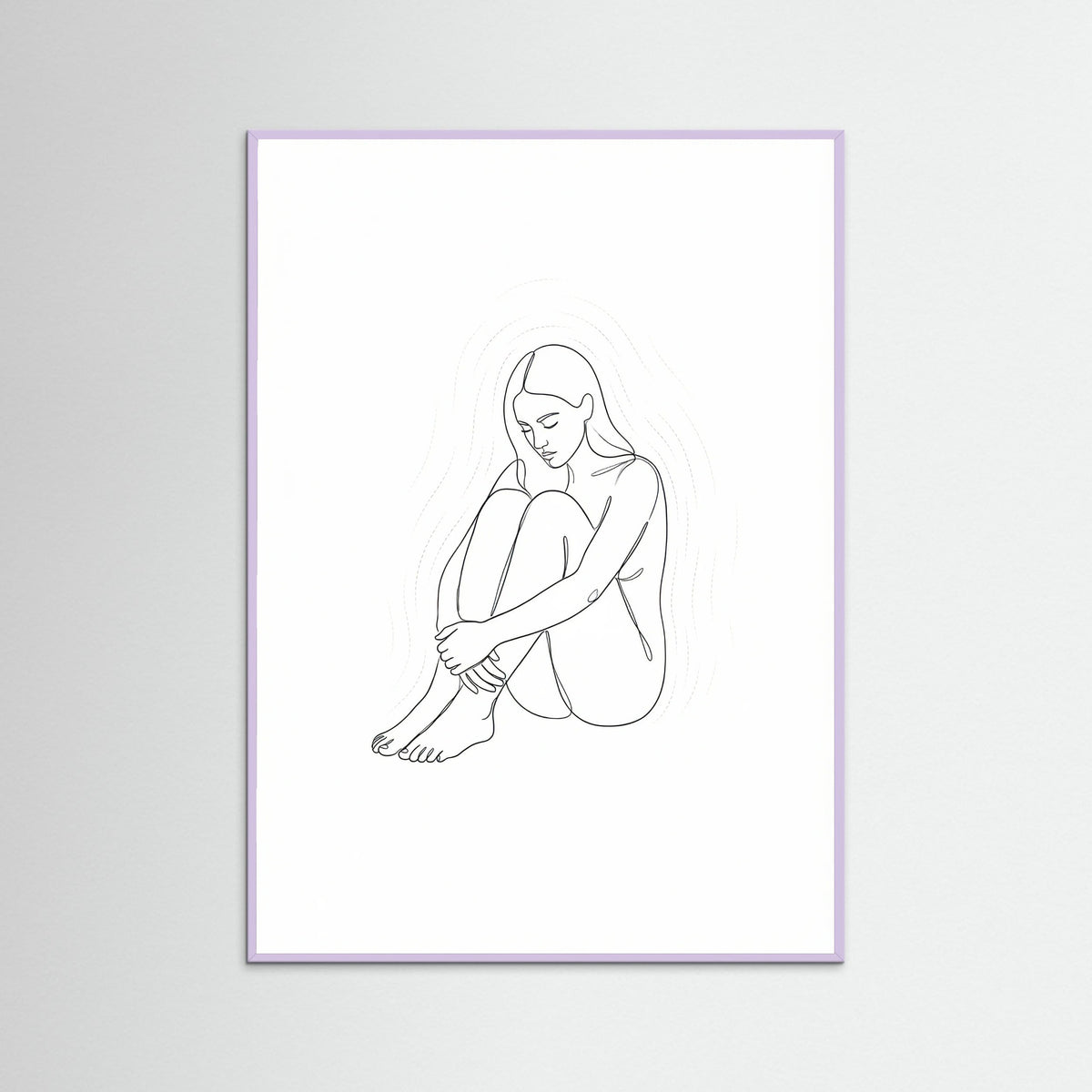 Lilac Wood Contemplative Guardian