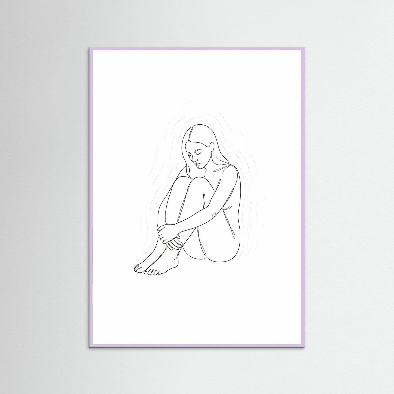 Lilac Wood Contemplative Guardian