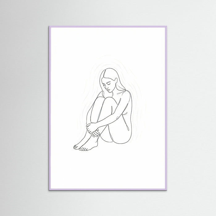 Lilac Wood Contemplative Guardian