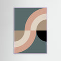 Lilac Wood Contemporary Abstract 23 Poster