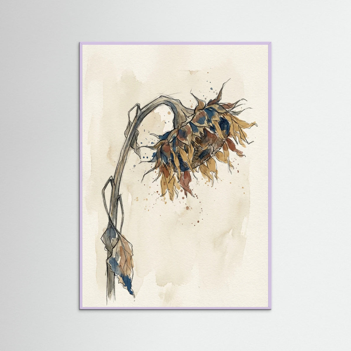 Lilac Wood Contorted Recline