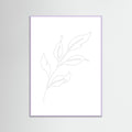Lilac Wood Contour Embrace