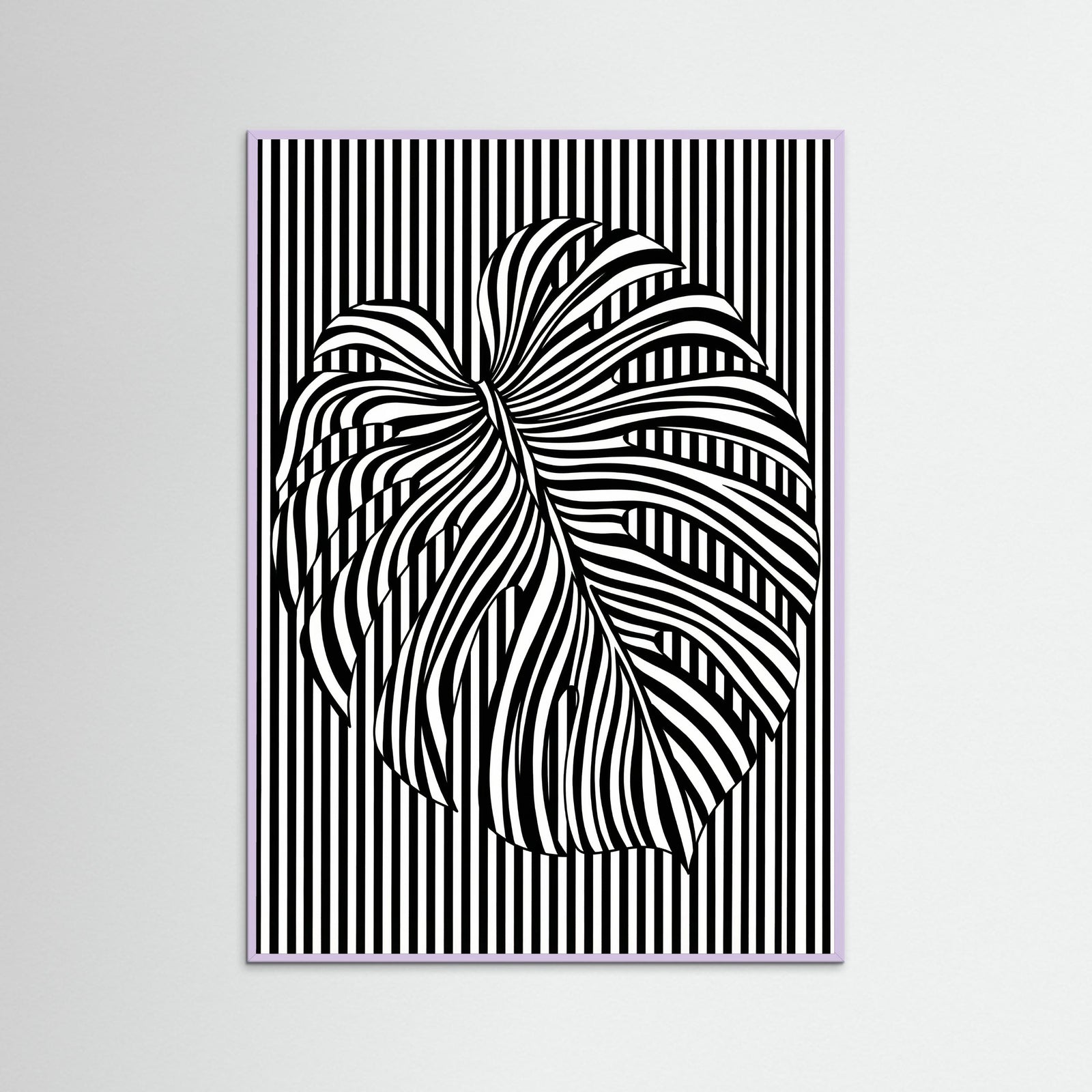 Lilac Wood Contrast Embrace