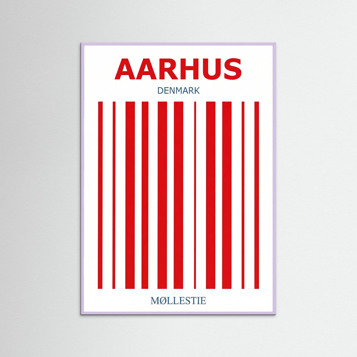 Lilac Wood Copenhagen Stripes