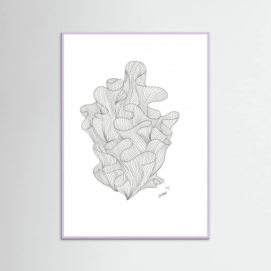 Poster Coral Jpeg – poster e stampa artistica