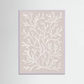 Coral pattern II Poster – poster and art print