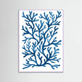 Coral pattern Poster – poster and art print