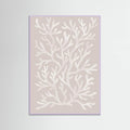 Coral pattern Poster – poster and art print