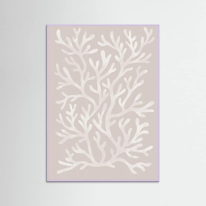 Coral pattern Poster – poster and art print